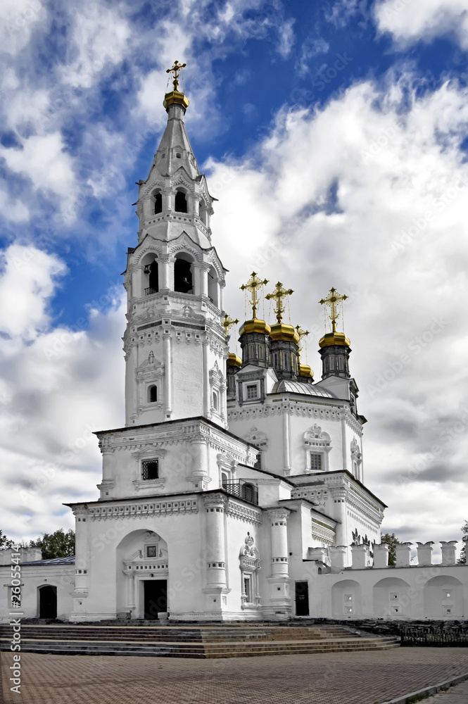 Fototapeta premium Holy Trinity Cathedral with a bell tower