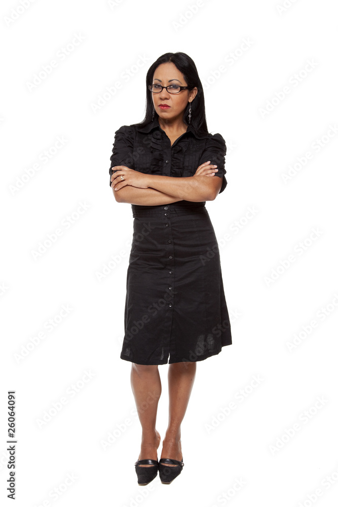 Businesswoman - disapproving latina Businesswoman - disapproving latina
