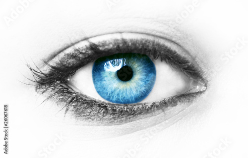 Beautiful blue eye