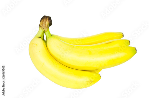 Group of fresh bananas