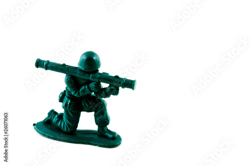 Toy Soldier With Bazooka