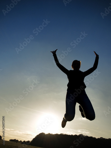 jumping high