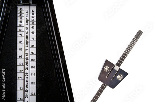 Photography Metronome with White Background
