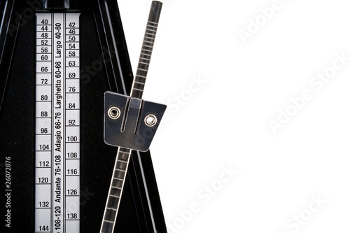 Photography Close-Up of a Metronome