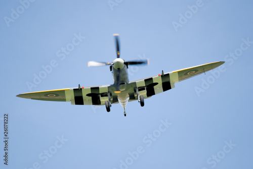 Spitfire Landing