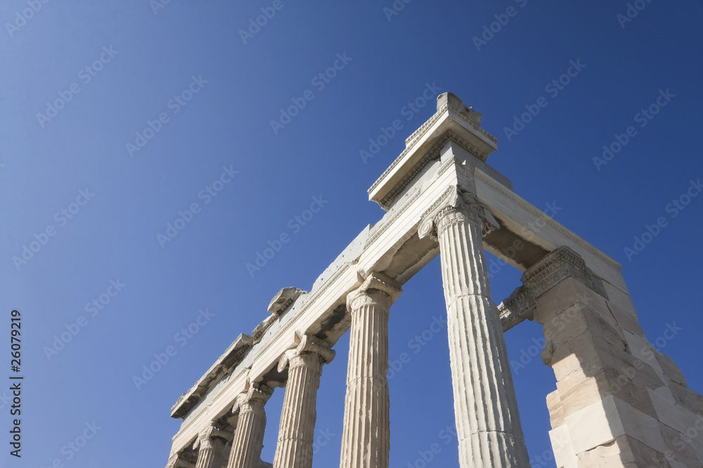 Fototapeta premium Ancient Ruins Of The Acropolis