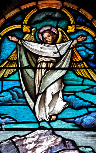 Stained glass Angel