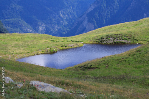 laghetto sul Monte de La Saxe - courmayeur © Roberto Zocchi