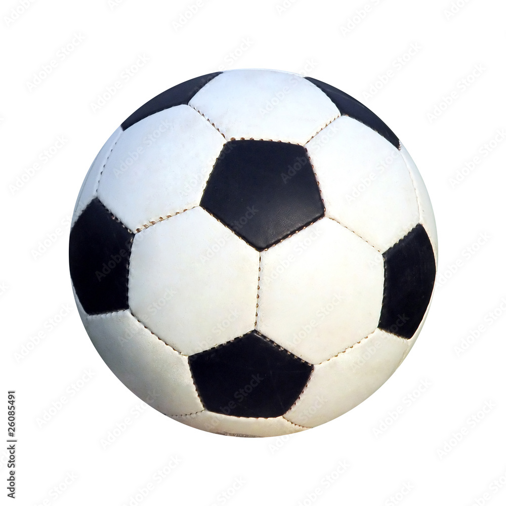 Soccer ball isolated over 100% white background Soccer ball isolated over 100% white background