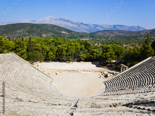 Ruins of Epidaurus amphitheater