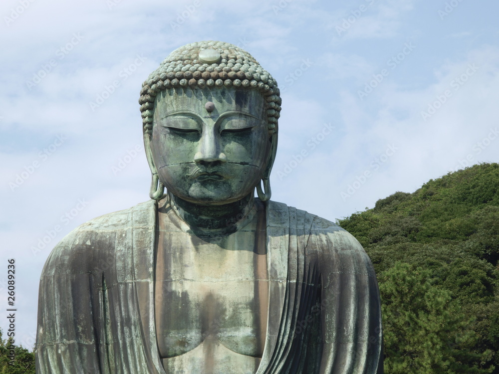 Big Buddha on the blue sky