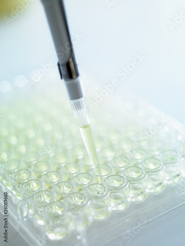 Test tubes and pipette