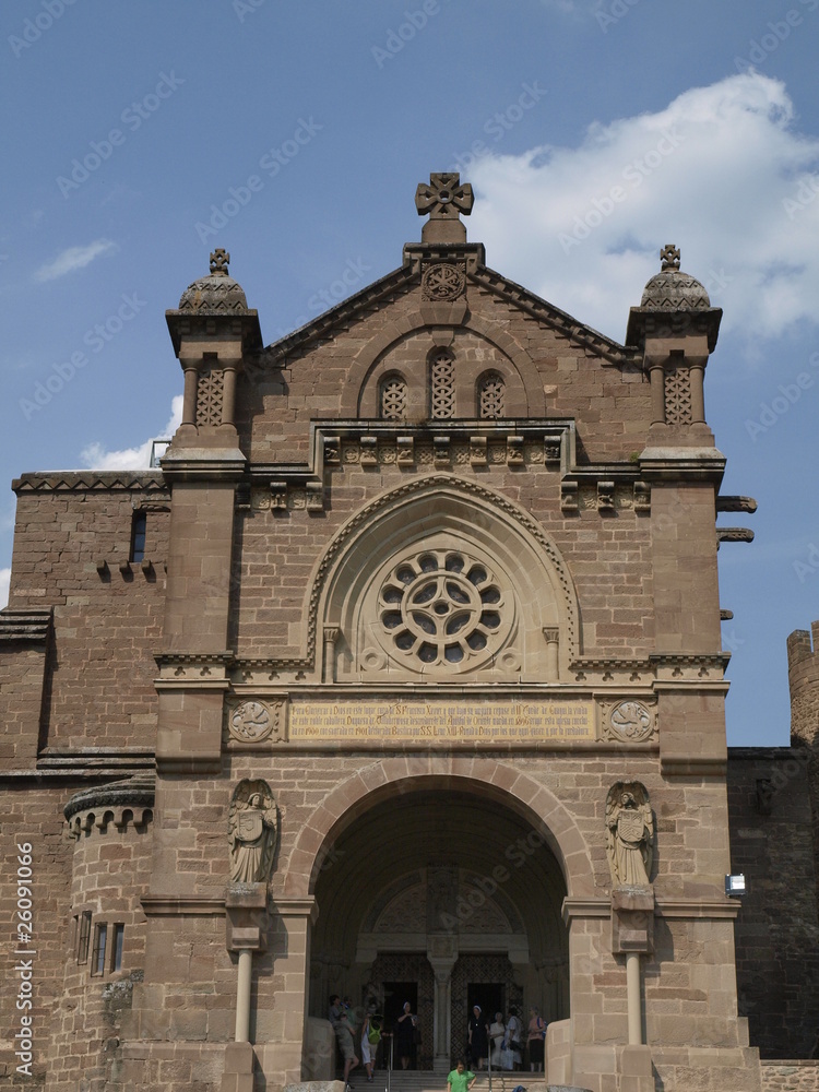 Basílica del Castillo de Javier en Navarra Basílica del Castillo de Javier en Navarra