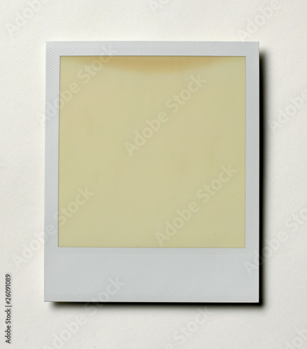 Blank Poloroid