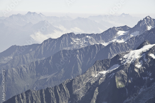Vistas desde l'Aiguille du Midi (3842 metros) © DGA1958