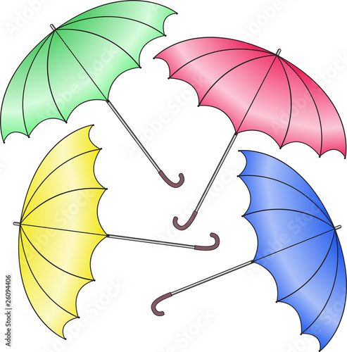 four umbrella