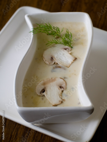 Mushroom cream-soup