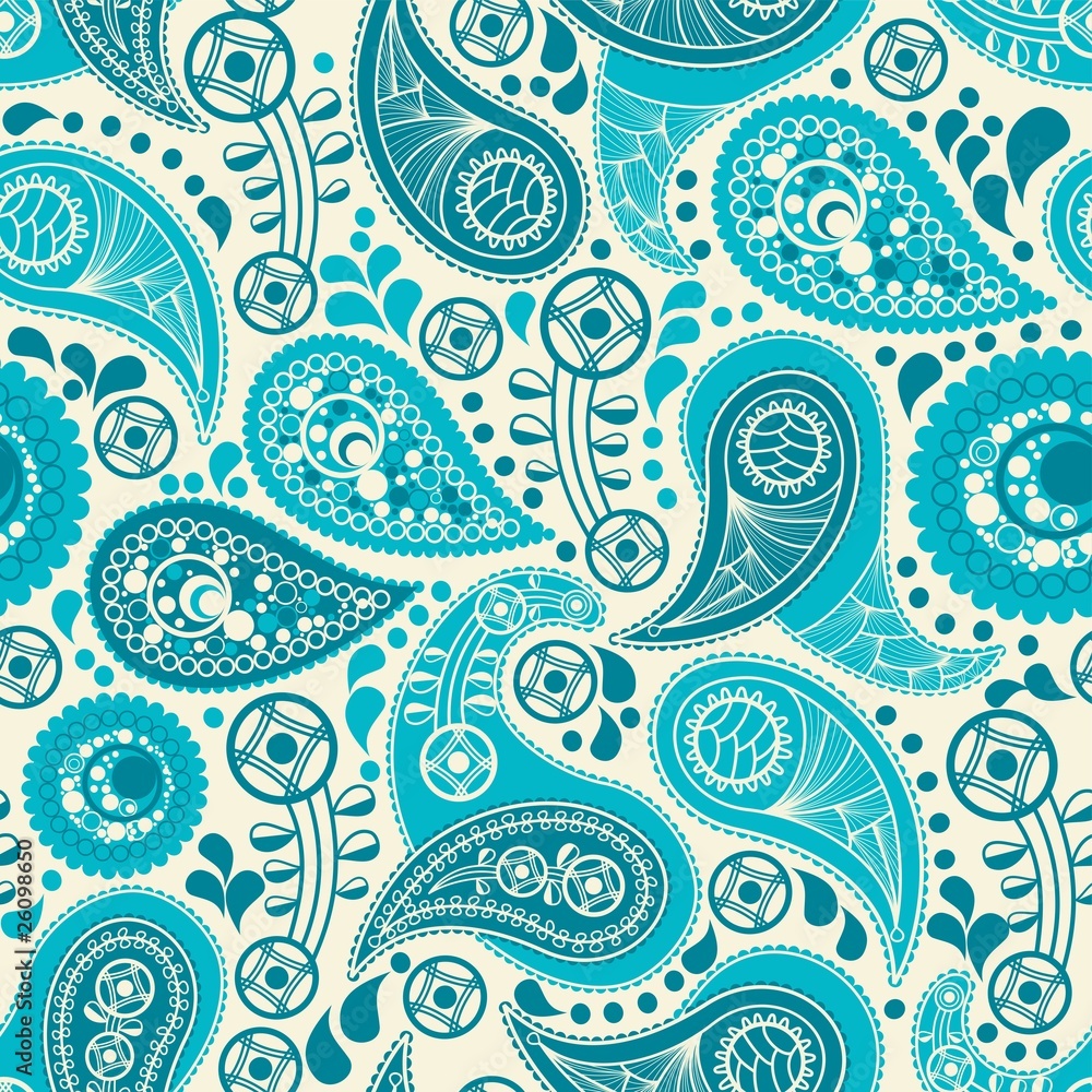 Paisley seamless pattern Paisley seamless pattern