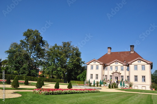 Schloss und Schossgarten in Schieder