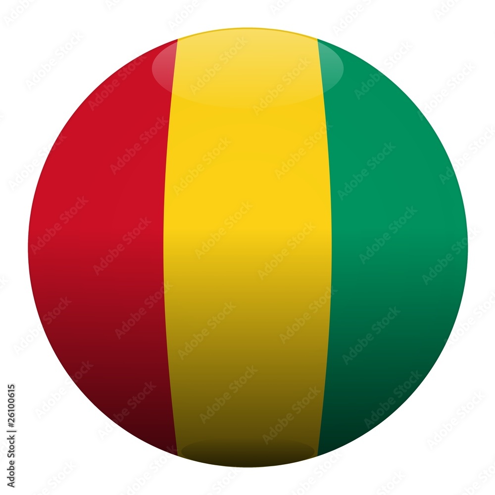 boule guinée guinea ball drapeau flag