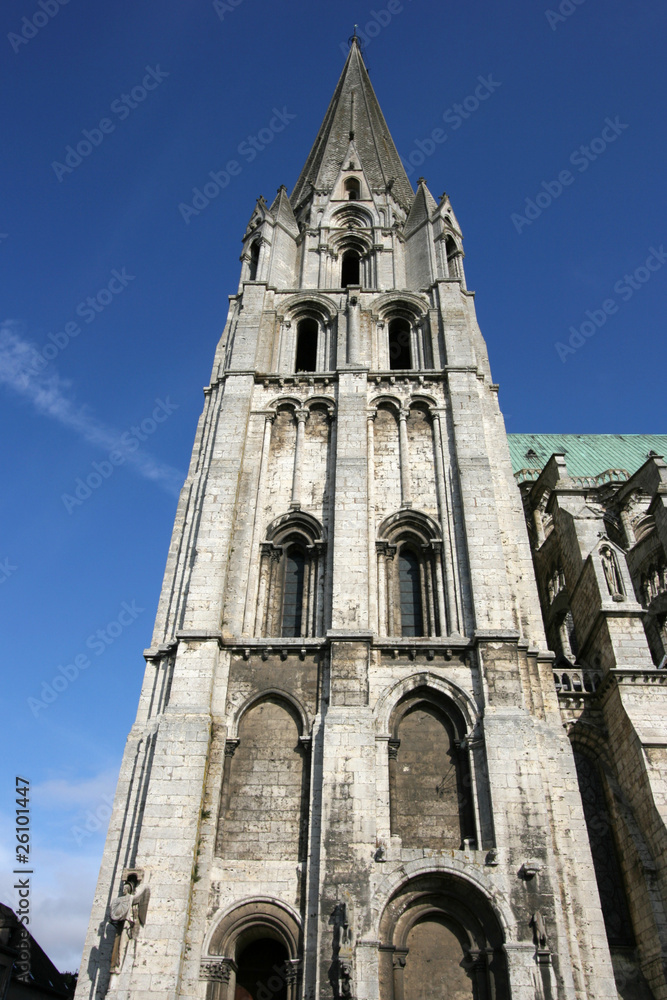 Fototapeta premium Cathedral in Chartres - UNESCO World Heritage Site
