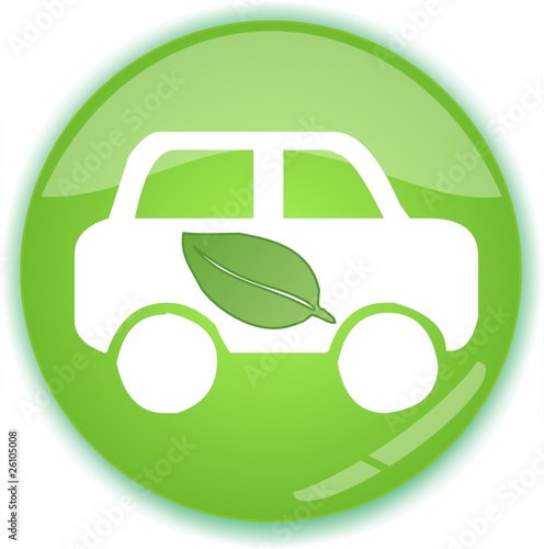 bouton voiture bio