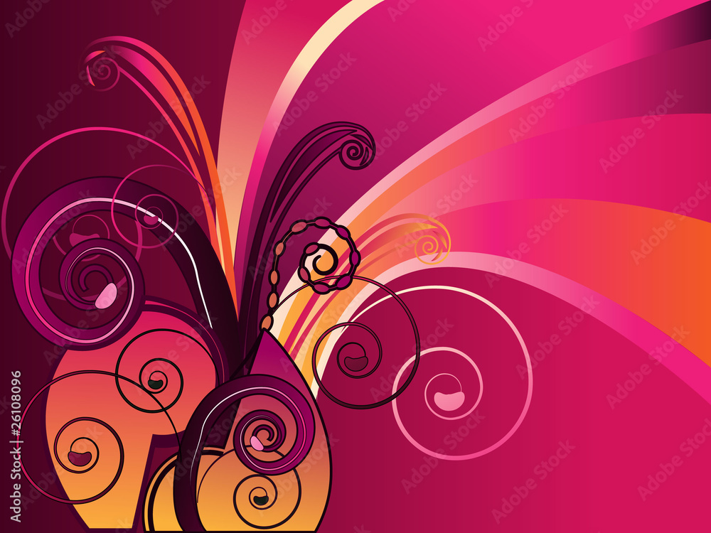 sparkling purple background with bright swirls sparkling purple background with bright swirls
