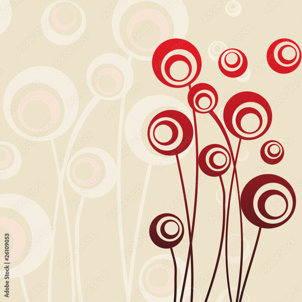 Abstract background with balls and place for text Abstract background with balls and place for text