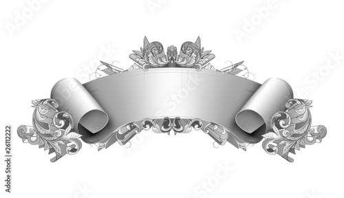Vintage detailed banner