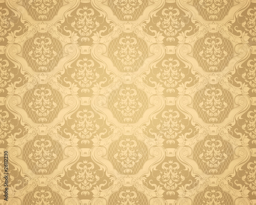 Brown Seamless wallpaper pattern