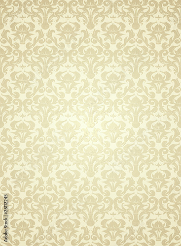 Seamless wallpaper pattern, light