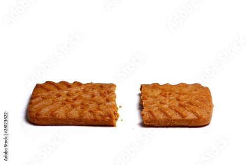 Biscuit en deux