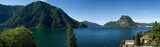 Paesaggio svizzero, lago di Lugano