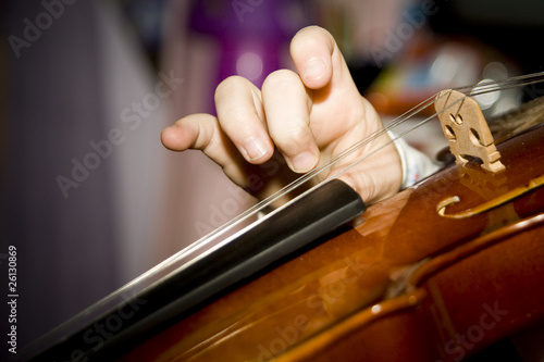 Tableau sur toile Violinist