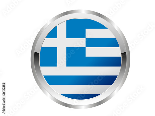 Griechenland Button - Silver Edition