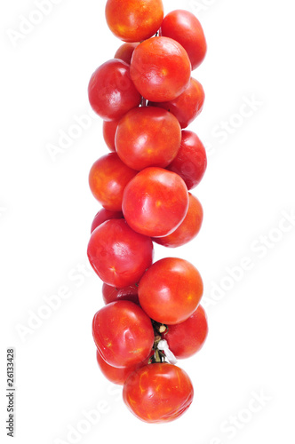 string of tomatoes photo