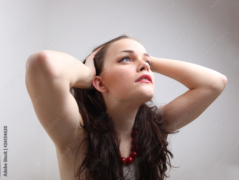 Young brunette portrait Young brunette portrait