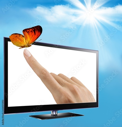 3D technology concept