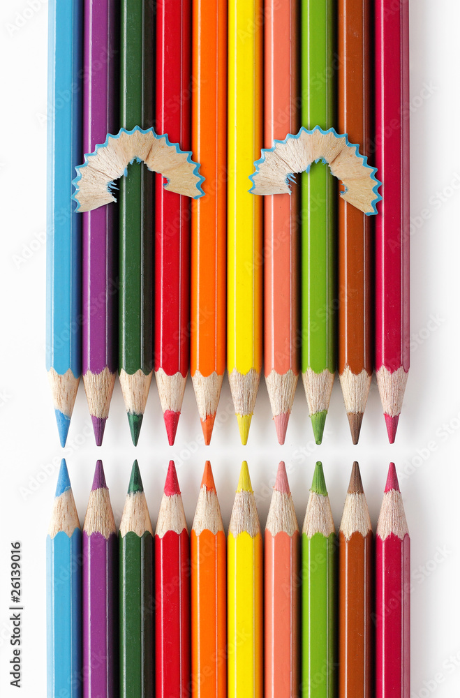 Fototapeta Innocent color pencils