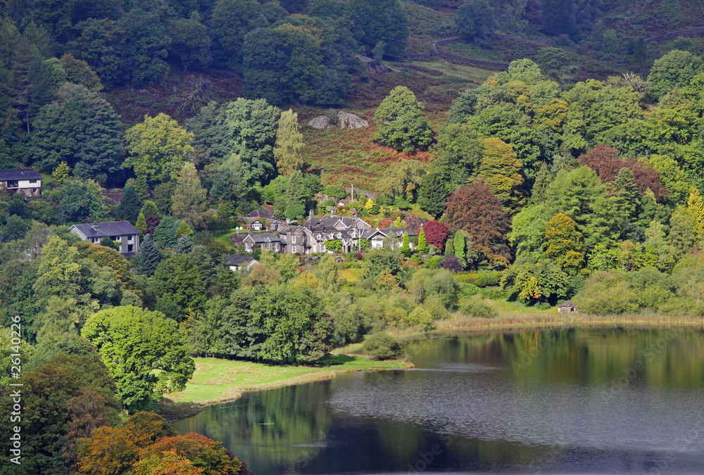 A Village in the English Lake District A Village in the English Lake District