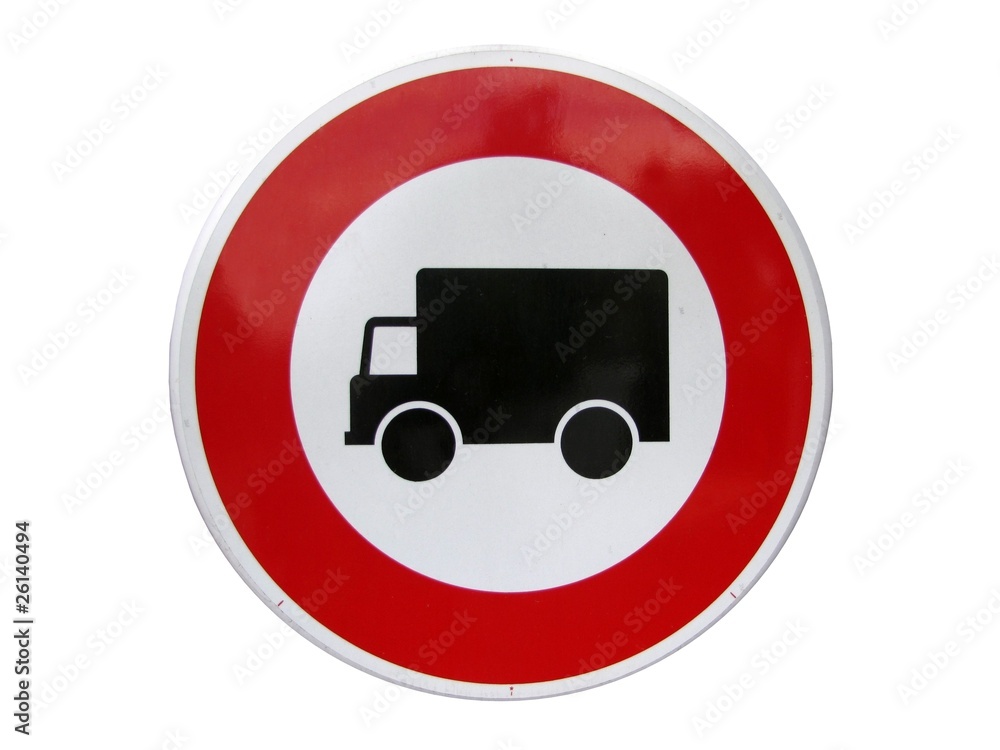 Panneau D interdiction De Circulation Des Camions Photos Adobe Stock Panneau D interdiction De Circulation Des Camions Photos Adobe Stock
