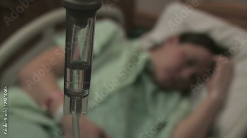 Hospital Patient With IV 2