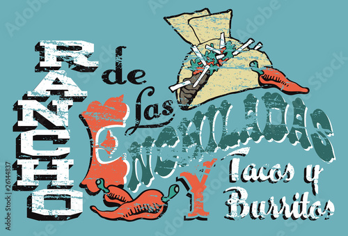 Mexican restaurant signboard