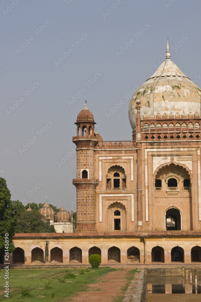 Safdarjang's Tomb. Islamic mausoleum in Delhi, India