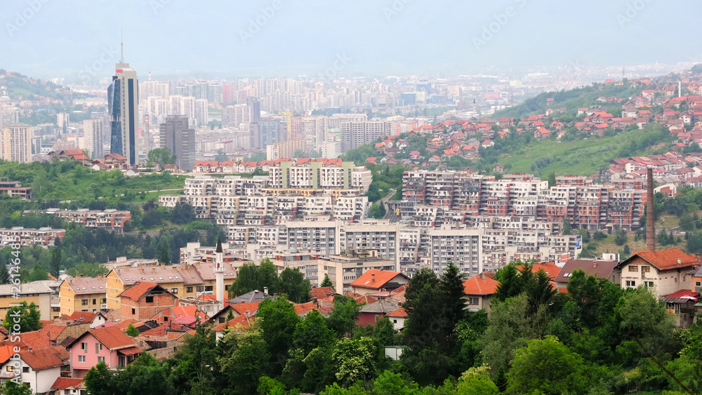 Skyline of Sarajevo no.1