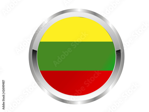 Litauen Button - Silver Edition
