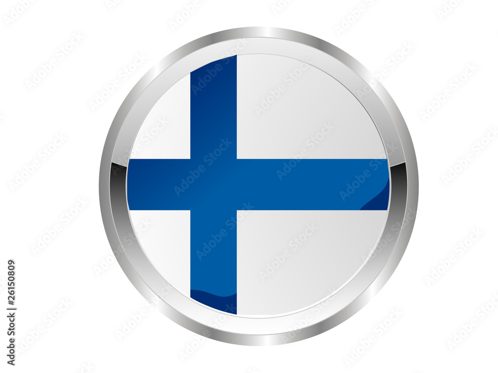 Finnland Button - Silver Edition Finnland Button - Silver Edition