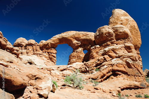 Turret Arch in Arches National Park