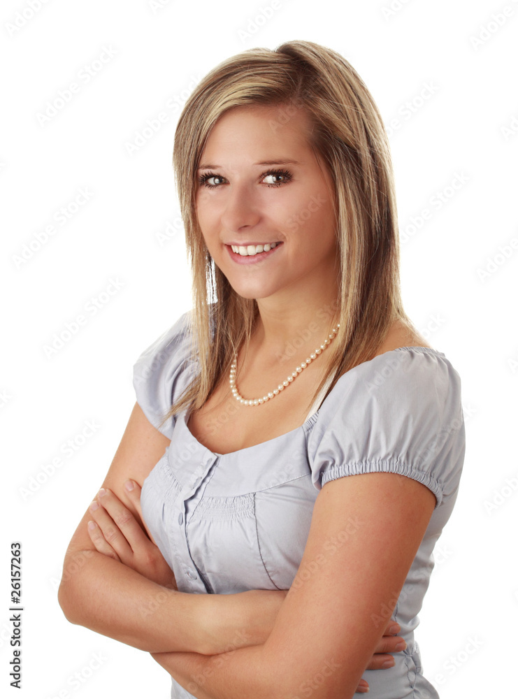 beautful blond woman