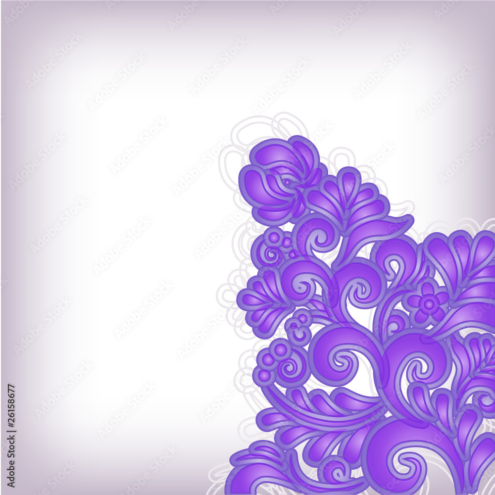 Soft floral background Soft floral background